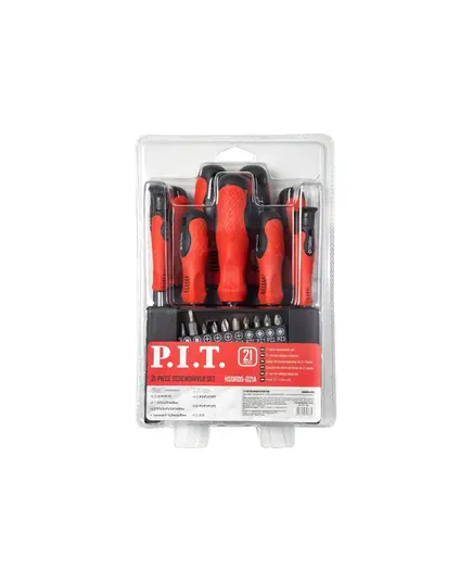 Набор P.I.T. отверток и бит (HSDR05-021A), изображение 3