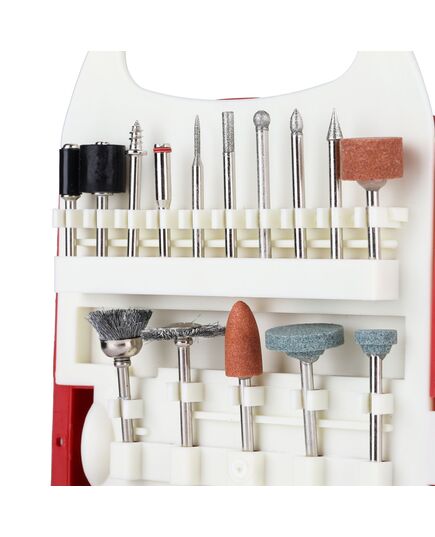 Набор принадлежностей P.I.T. для гравировальных машин 71 предмет, пластиковый кейс (ASET11-0071), изображение 2