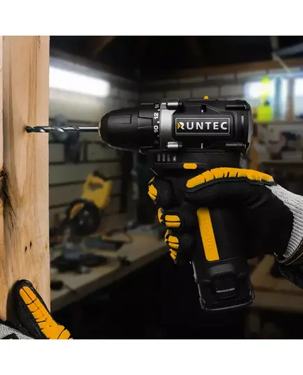 Аккумуляторный шуруповерт RUNTEC PRO RT-ID122, 16В, 2*2Ач, 45Нм,  БЗП10мм, изображение 7