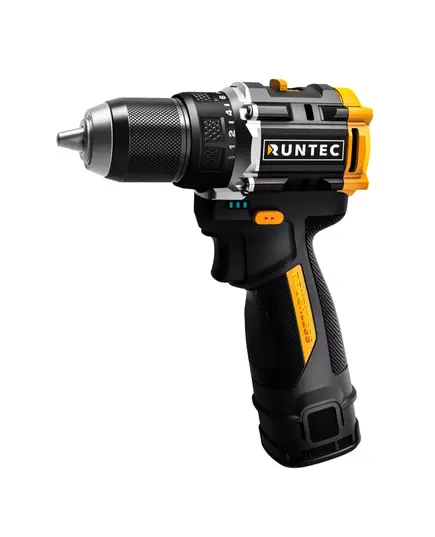Аккумуляторный шуруповерт RUNTEC PRO RT-ID123, 16 В, 2*2 Ач, 50 Нм, БЗП 10мм, изображение 2