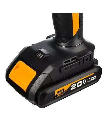 Аккумуляторный шуруповерт ударный RUNTEC PRO RT-ID222, 20 В, 2*2 Ач, 55 Нм, БЗП13 мм, изображение 5