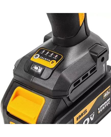 Аккумуляторный шуруповерт ударный RUNTEC PRO RT-ID226, 20 В, 2*4 Ач, 160 Нм, БЗП 13 мм, изображение 4