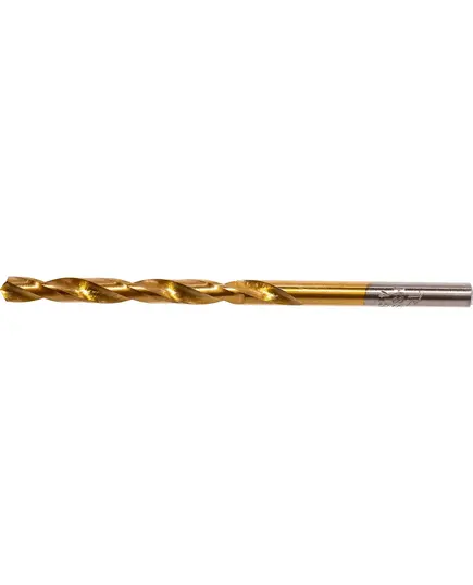 Сверло по металлу THORVIK, 4.8х86 мм, HSS TiN в блистере, (TDB048NTB), изображение 3