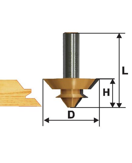 Фреза ЭНКОР (10613) комбинир. универсальная, изображение 5