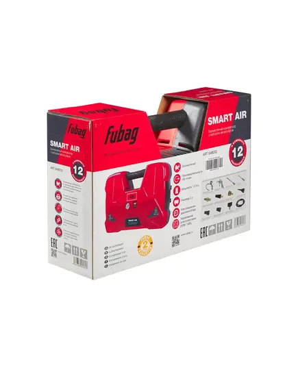 Компрессор FUBAG Smart Air, 1.1 кВт, 180 л/мин, безмасляный, изображение 6