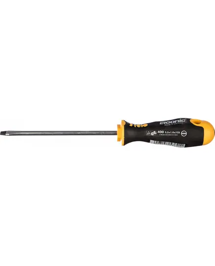 Отвертка FELO Ergonic плоская шлицевая 5,5X1,0X125 40055410