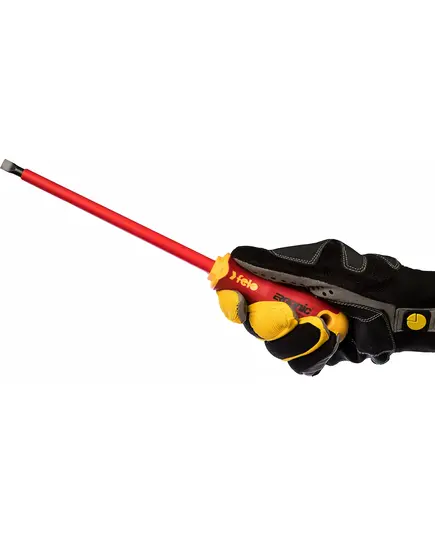 Отвертка FELO Ergonic диэл. SL 8.0х1.2х175 мм (41308090), изображение 4