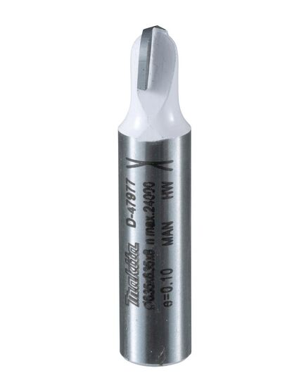 Фреза MAKITA паз. галтельная "Эконом" 3,2R 6,35х6,35х8х38х2Т, изображение 2