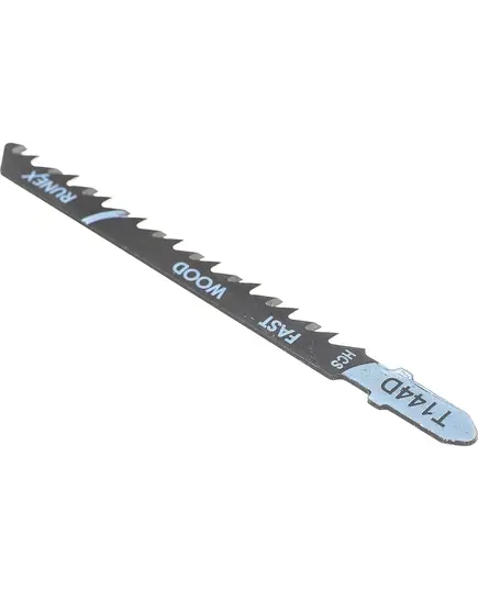 Пилки для лобзиков RUNEX, 100x75 мм 6з/д(древес.,ДСП,фанера h=8-60mm) быстр. распил.T144D 2шт/уп, изображение 4