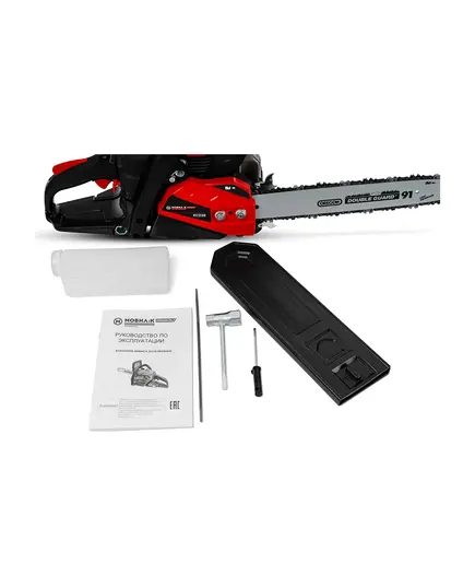 Бензопила Мобил К XC238 «ПРЕМИУМ», 1.6кВт/2.2лс, 38.5см³, 14"/35см, 1.3мм, 3/8", 53зв, 4.7кг, Comfort Start, пильная гар. Oregon, карб. Walbro, изображение 7