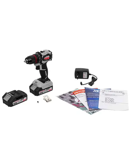 Аккумуляторный шуруповерт ИНТЕРСКОЛ ДА-13/18В 55, АПИ 18 В, 55 Нм, безщет., Li-ion 2*2.5 Ач, ЗУ, кейс, изображение 4