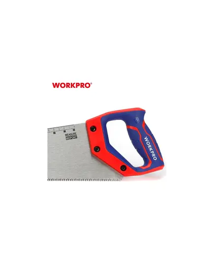 Ножовка по дереву WORKPRO 500 мм, SK5, 7TPI WP215007, изображение 2