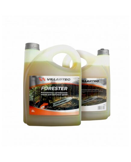 Смазка для пильной цепи VILLARTEC (всесезонная адгезионная) FORESTER 5L