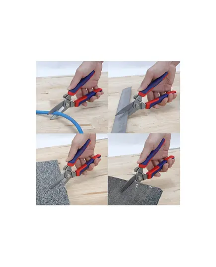 Ножницы WORKPRO мультифункциональные, 200 мм, кованные лезвия 60CRV, (WP214009), изображение 4