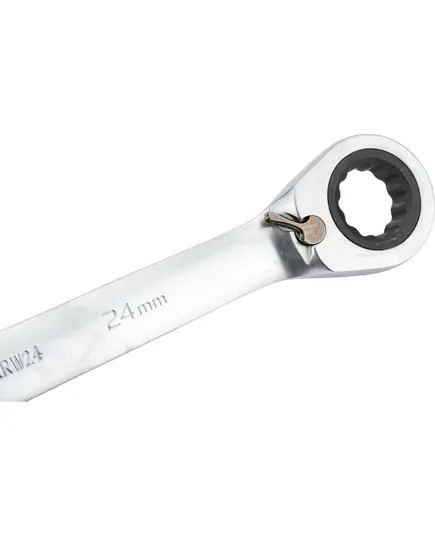 Ключ гаечный THORVIK, комбинированный трещоточный с реверсом 24 мм, изображение 4