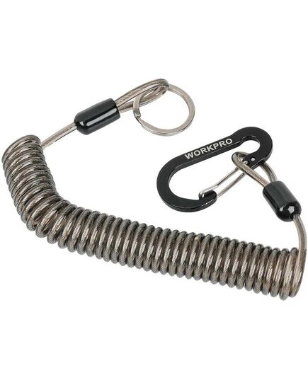 Подвес WORKPRO страховочный, с карабином и кольцом, 27-200 см, до 35 кг (WP439010)