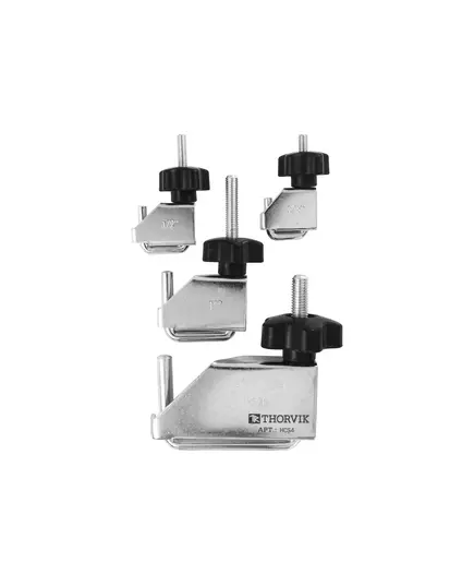 Зажим THORVIK для шлангов металлические в наборе, 4 предмета, изображение 2