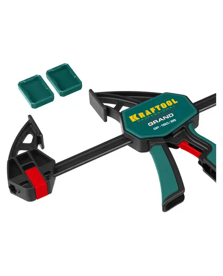 Струбцина KRAFTOOL GRAND GP-150/85, пистолетная, сжатие/распор: 150/350мм, глубина 85мм, 180кгс, (32226-15_z01), изображение 3