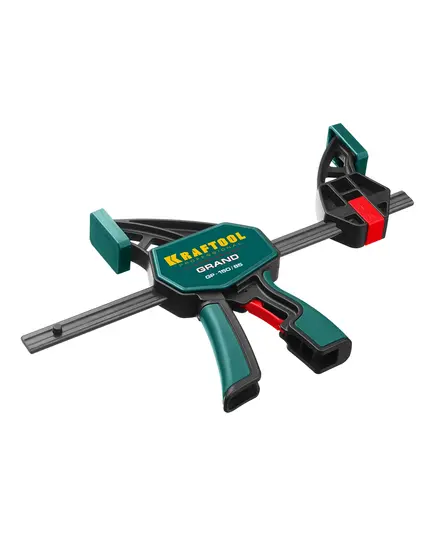 Струбцина KRAFTOOL GRAND GP-150/85, пистолетная, сжатие/распор: 150/350мм, глубина 85мм, 180кгс, (32226-15_z01), изображение 2