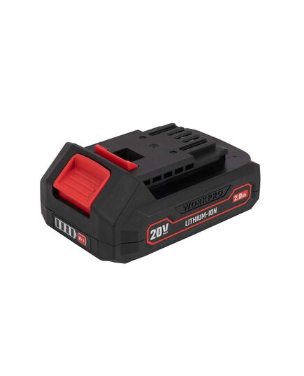 Аккумулятор Li-ion 20 Вольт, 2 Ач WORKPRO
