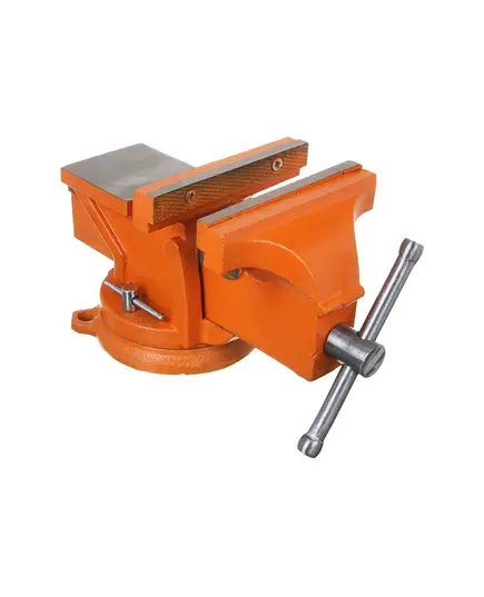 Тиски слесарные ЕРМАК с поворотным механизмом 150 мм, изображение 3