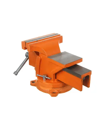 Тиски слесарные ЕРМАК с поворотным механизмом 150 мм, изображение 2