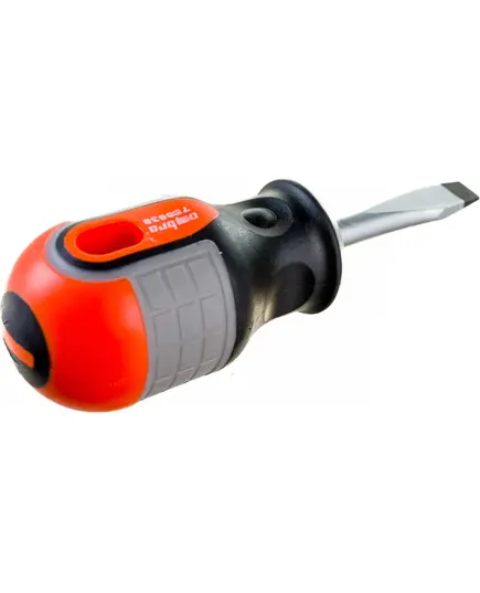 Отвертка OMBRA стержневая шлицевая ROUND GRIP SL6x38 мм 750638, изображение 2