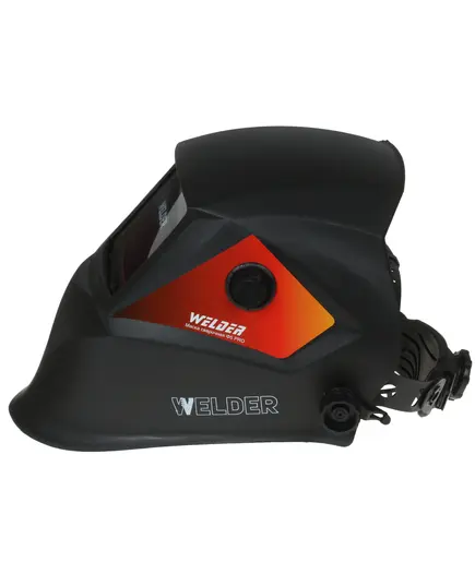 Маска сварщика WELDER PRO Ф5 СБ, "Хамелеон" 93х43мм DIN 4/9-13 (Внеш. регул) в коробке, изображение 3 от магазина Планета Инструмент Маска сварщика WELDER PRO Ф5 СБ, "Хамелеон" 93х43мм DIN 4/9-13 (Внеш. регул) в коробке, изображение 3
