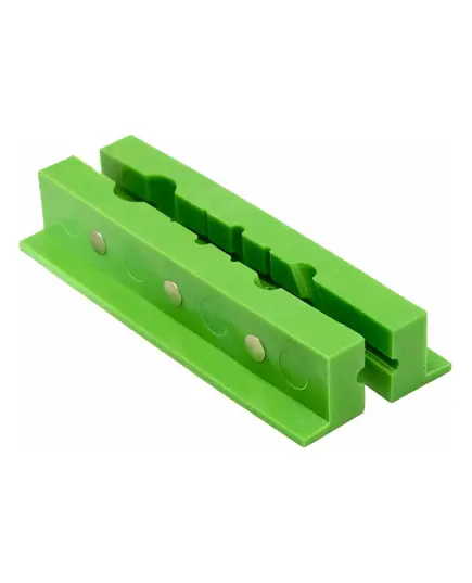 Губки КОБАЛЬТ, для тисков магнитные с канавками 155 х 28 х 25 мм (2 шт.) блистер, изображение 2