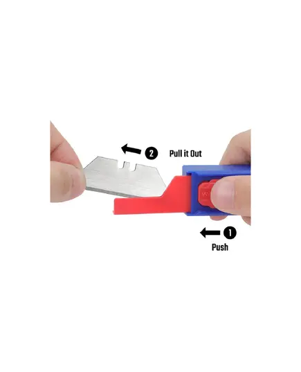 Лезвия для ножа трапециевидные, универсальные WORKPRO SK-5 (10 шт), изображение 2