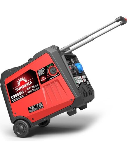 Электростанция инверторная SUNREKA G7000iS, 7 кВт, 1-Ф, электростартер, изображение 5