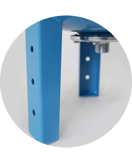 Гидроаккумулятор UNIPUMP 80л, ГВ (БЭЗ), сталь, мембрана - EPDM, d - 420 мм, Н -  865 мм, нижнее подключение, присоед. размер 1", изображение 3