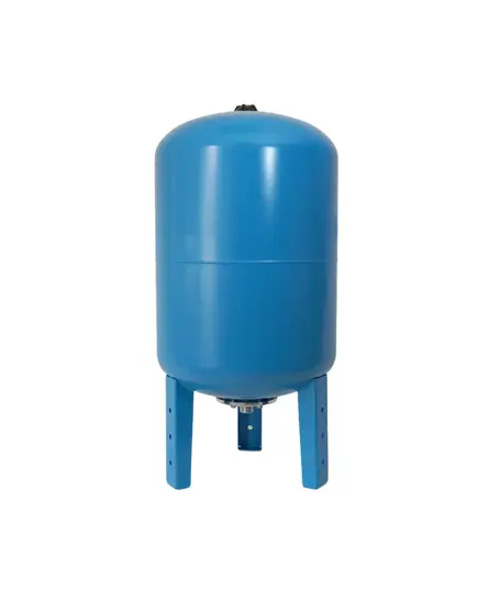 Гидроаккумулятор UNIPUMP 80л, ГВ (БЭЗ), сталь, мембрана - EPDM, d - 420 мм, Н -  865 мм, нижнее подключение, присоед. размер 1"