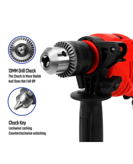 Дрель ударная 710 Вт WORKPRO, изображение 3