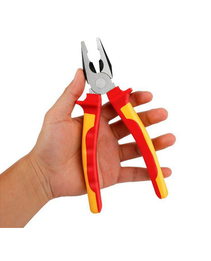 Пассатижи диэлектрические комбинированные 160 мм (до 1000 В) WORKPRO, изображение 4