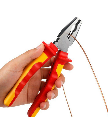 Пассатижи диэлектрические комбинированные 160 мм (до 1000 В) WORKPRO, изображение 3