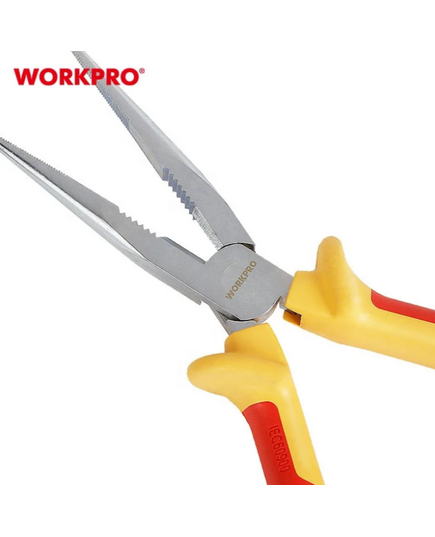 Длинногубцы диэлектрические 160 мм (до 1000В) WORKPRO, изображение 2
