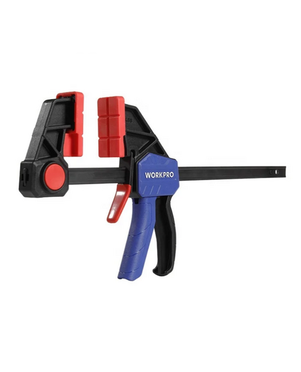 Струбцина быстрозажимная/распорная 150 мм (до 135 кг сверхпрочная) WORKPRO, изображение 2