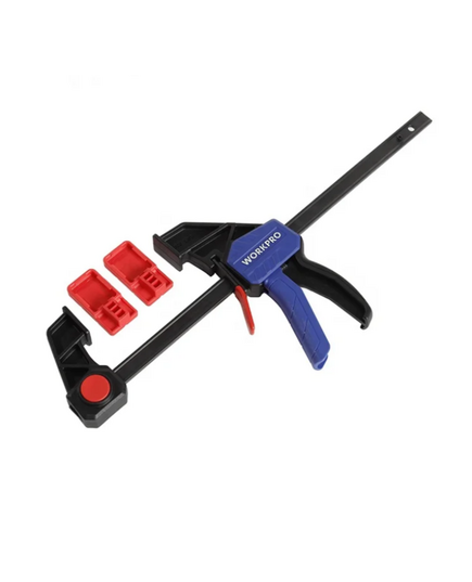 Струбцина быстрозажимная/распорная 300 мм (до 135 кг сверхпрочная) WORKPRO, изображение 4