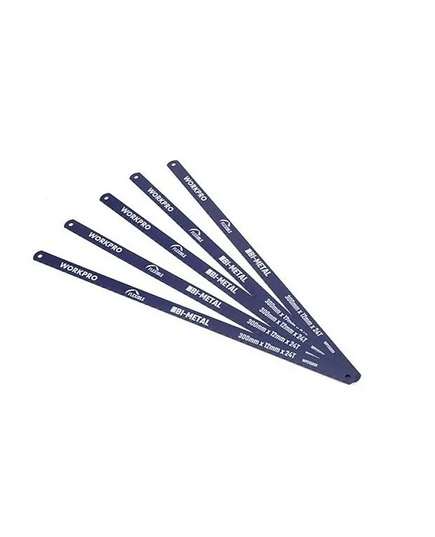 Полотно по металлу Bi-metall (средний зуб 24) 300 mm (упаковка 5 шт) WORKPRO