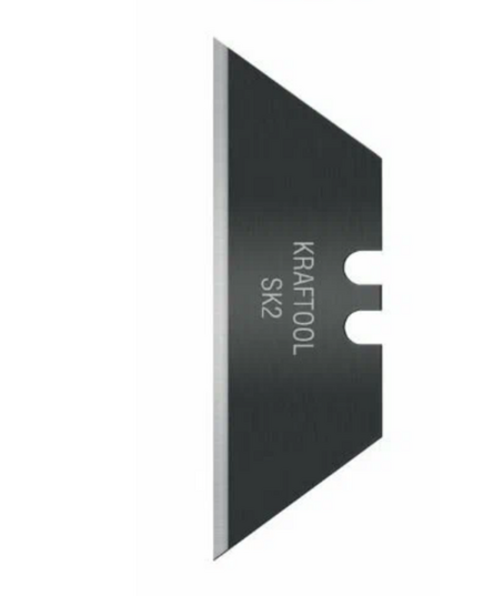 Лезвия KRAFTOOL BlackMax-A24, 10 шт, трапециевидные (09624-S10), изображение 2