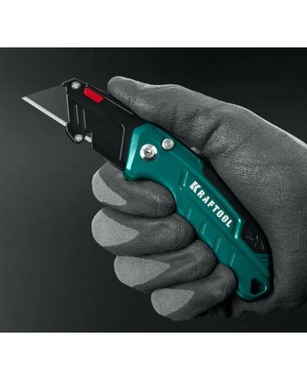 Лезвия KRAFTOOL BlackMax-A24, 10 шт, трапециевидные (09624-S10), изображение 4