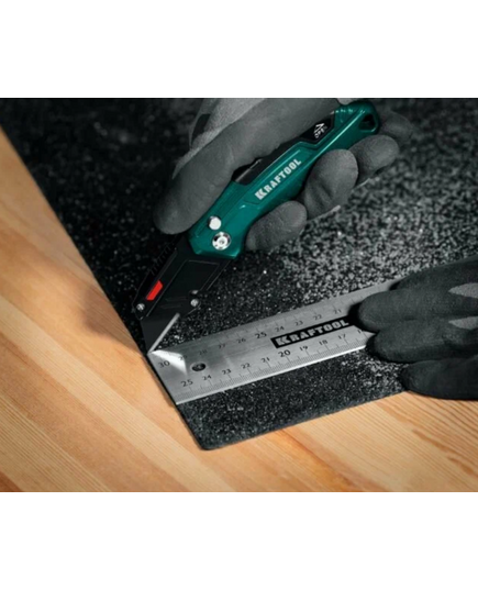 Лезвия KRAFTOOL BlackMax-A24, 10 шт, трапециевидные (09624-S10), изображение 3