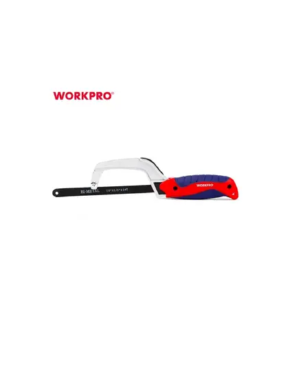 Ножовка по металлу 250 мм, мини WORKPRO, изображение 4