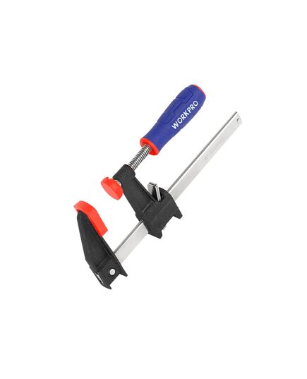 Струбцина тип F 450 мм (стальной зажим) WORKPRO, изображение 3