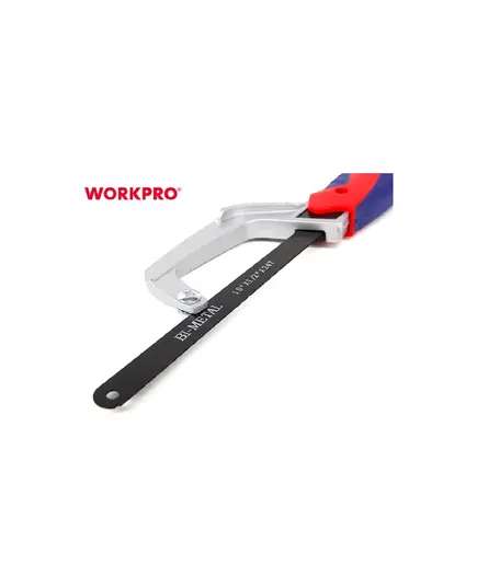 Ножовка по металлу 250 мм, мини WORKPRO, изображение 3