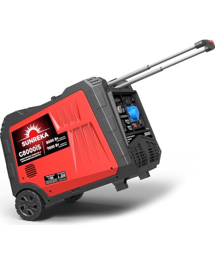 Электростанция инверторная SUNREKA G8000iS, 8 кВт, 1-Ф, электростартер, изображение 5
