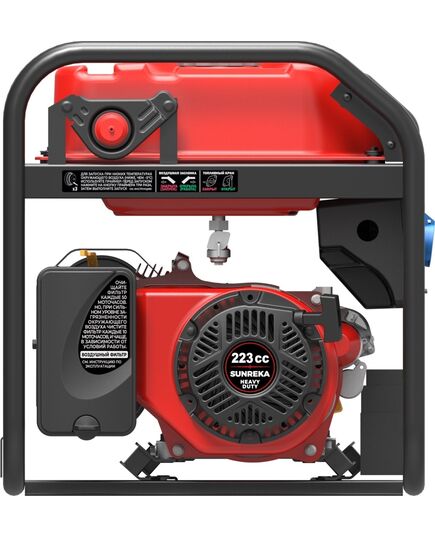 Электростанция бензиновая SUNREKA G3500EAX, 3.5 кВт, 1-Ф, электростартер, изображение 3