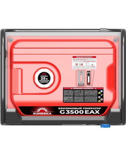 Электростанция бензиновая SUNREKA G3500EAX, 3.5 кВт, 1-Ф, электростартер, изображение 6