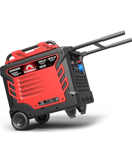 Электростанция инверторная SUNREKA G9000iS, 9кВт 1-Ф электростартер, изображение 5